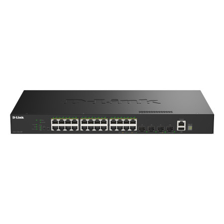 D-Link DGS-1530-28P/E commutateur réseau Géré L2 Gigabit Ethernet (10/100/1000) Connexion Ethernet, supportant l'alimentation