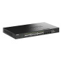D-Link DGS-1530-28P/E network switch Managed L2 Gigabit Ethernet (10/100/1000) Power over Ethernet (PoE) Black