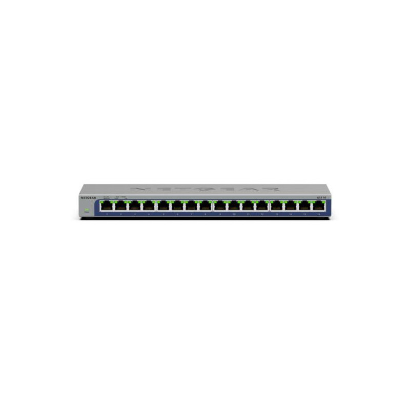 NETGEAR GS116 Non-géré L2 Gigabit Ethernet (10/100/1000) Noir