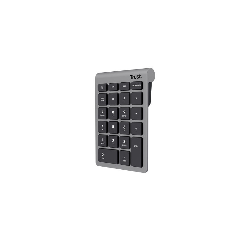Trust Xalas numeric keypad Laptop/PC RF Wireless Silver
