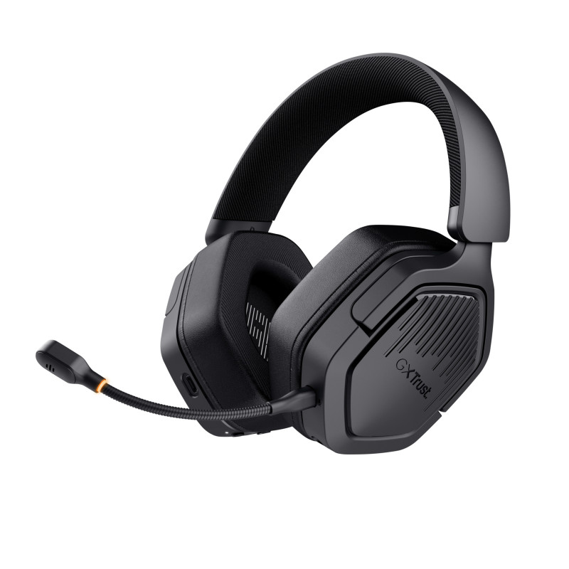 Trust GXT 493 Carus Headset Wired & Wireless Head-band, Helmet Gaming USB Type-C / USB Type-A Bluetooth Black
