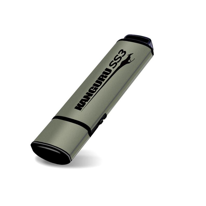 iStorage Kanguru 64GB SS3 USB3.0 USB flash drive USB Type-A 3.2 Gen 1 (3.1 Gen 1) Aluminum