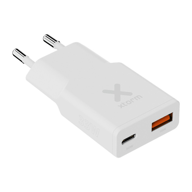 Xtorm XG2SL033 chargeur d'appareils mobiles Smartphone, Smartwatch, Tablette Blanc Secteur Charge rapide Intérieure