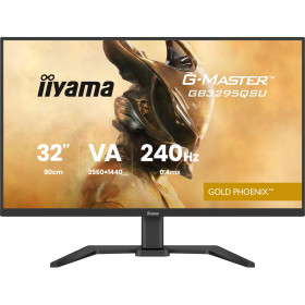 iiyama G-MASTER GB3295QSU-B1 écran plat de PC 80 cm (31.5") 2560 x 1440 pixels Quad HD Noir