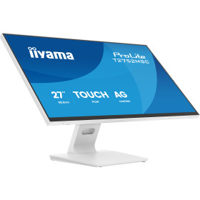iiyama ProLite T2752MSC-W1AG écran plat de PC 68,6 cm (27") 1920 x 1080 pixels Full HD LCD Écran tactile Blanc