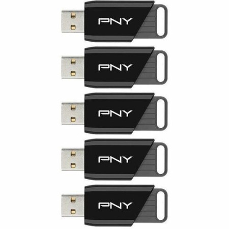 Attached PNY X flash drive - 64 GB - USB 3.2 (x5)