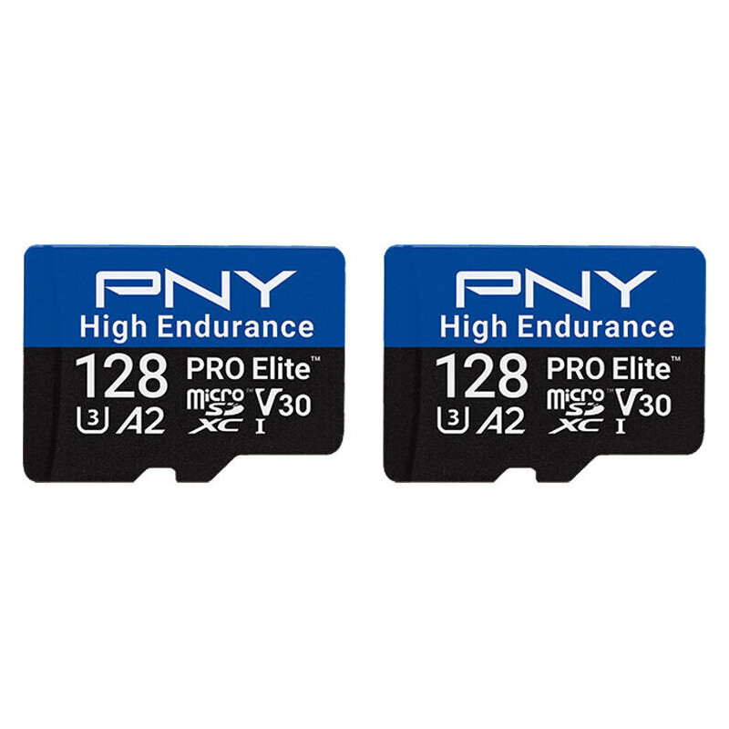 PRO Elite High Endurance microSD - 128 Go - 2 Pièces