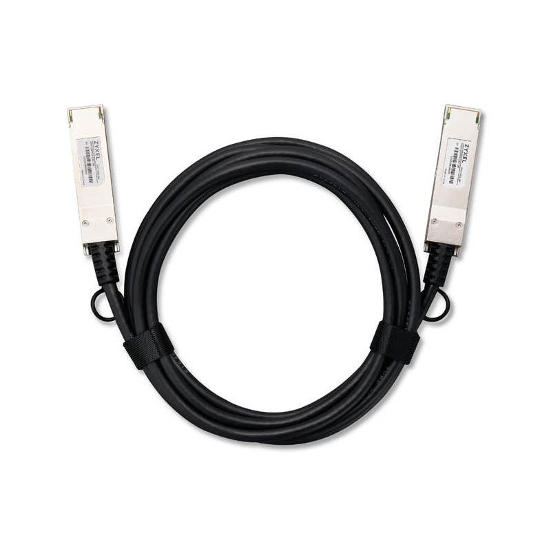 Zyxel DAC100G-3M-ZZ0101F câble InfiniBand et à fibres optiques QSFP28 DAC Noir