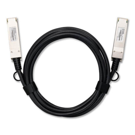 Zyxel DAC100G-3M-ZZ0101F câble InfiniBand et à fibres optiques QSFP28 DAC Noir