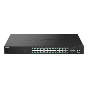 D-Link DMS-1250-28/E commutateur réseau Géré L2 2.5G Ethernet (100/1000/2500) Noir
