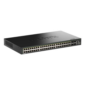 D-Link DGS-1530-52P/E commutateur réseau Géré L2 Gigabit Ethernet (10/100/1000) Connexion Ethernet, supportant l'alimentation