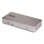 StarTech.com 150UE-USB4DOCKTRIPLE laptop dock/port replicator Wired USB4 Gray