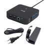 i-tec USB-C DP Dual HDMI Docking Station with Power Delivery 100 W + Universal Charger 100W Wired USB 3.2 Gen 2 (3.1 Gen 2)