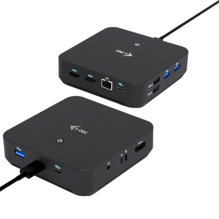 i-tec USB-C DP Dual HDMI Docking Station with Power Delivery 100 W