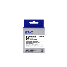 Epson LK-3WBW label-making tape Black on white