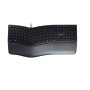 CHERRY KC 4500 ERGO keyboard Universal USB AZERTY French Black