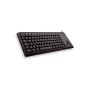 CHERRY G84-4400 TRACKBALL KEYBOARD Clavier filaire miniature, trackball, USB, noir, AZERTY - FR