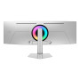 Samsung G93SD computer monitor 49" 5120 x 1440 pixels Dual QHD OLED Silver