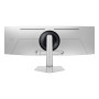 Samsung G93SD computer monitor 49" 5120 x 1440 pixels Dual QHD OLED Silver