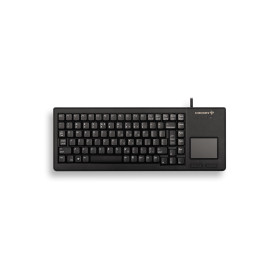 CHERRY XS G84-5500 TOUCHPAD KEYBOARD Clavier filaire miniature, touchpad, USB, noir, AZERTY - FR