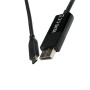 V7 V7UCDP-2M cable gender changer USB Type-C 3.2 Gen 1 DisplayPort Black