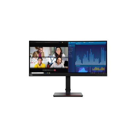 Lenovo ThinkVision P34w-20 LED display 34.14" 3440 x 1440 pixels Wide Quad HD Black