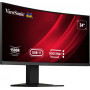 Viewsonic Display VG3419C computer monitor 34" 3440 x 1440 pixels UltraWide Quad HD LED Black
