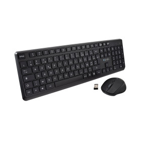 V7 CKW350FR keyboard Mouse included Universal RF Wireless AZERTY French Black