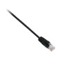 V7 V7CAT6UTP-01M-BLK-1E networking cable Black 39.4" (1 m) Cat6 U/UTP (UTP)