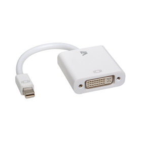 V7 CBL-MD1WHT-5E video cable adapter 6.69" (0.17 m) mini DisplayPort DVI-D White