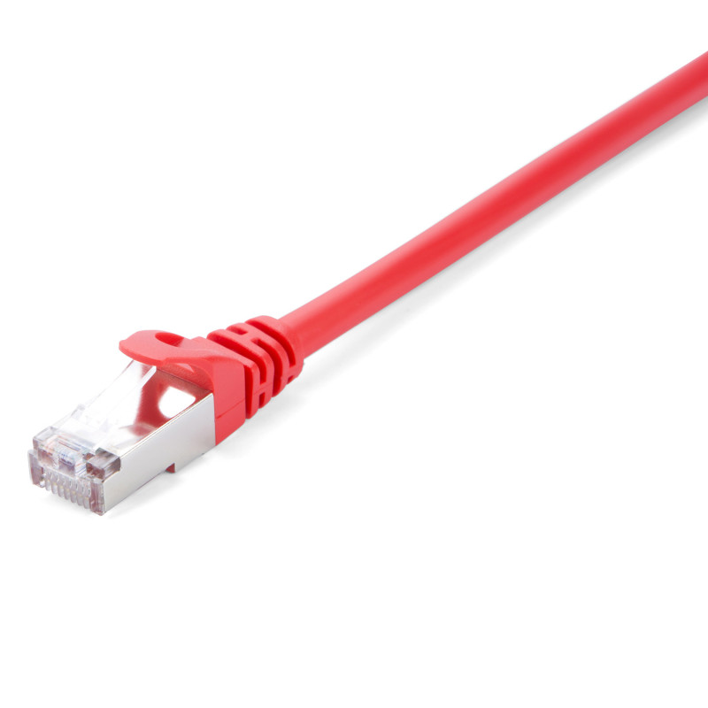 V7 V7CAT6STP-03M-RED-1E networking cable 118.1" (3 m) Cat6 S/FTP (S-STP)