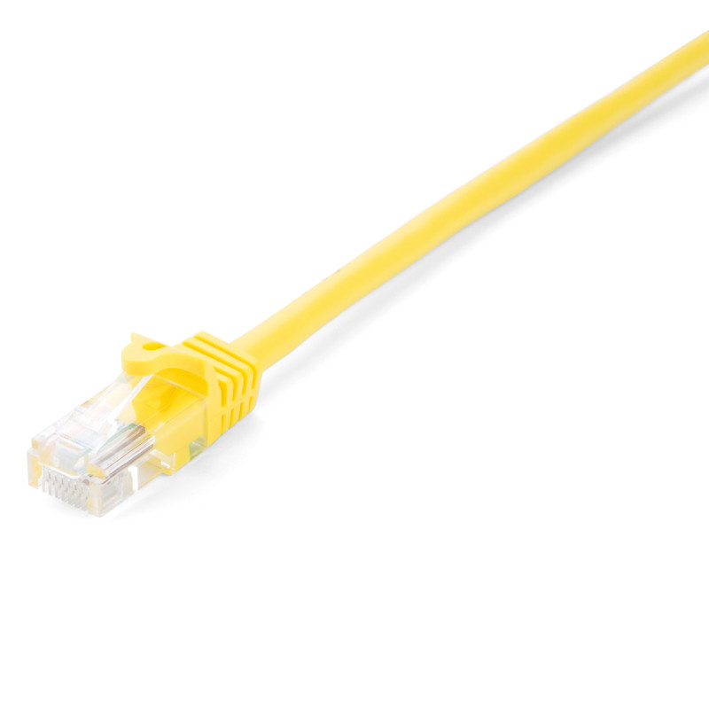 V7 V7CAT6UTP-03M-YLW-1E networking cable Yellow 118.1" (3 m) Cat6 U/UTP (UTP)