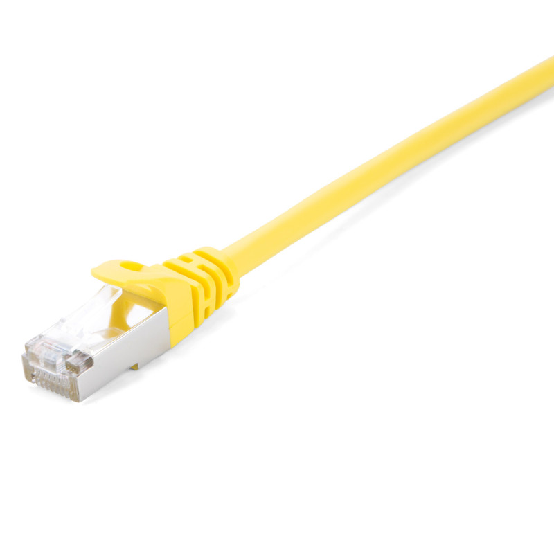 V7 V7CAT6STP-01M-YLW-1E networking cable Yellow 39.4" (1 m) Cat6 S/FTP (S-STP)