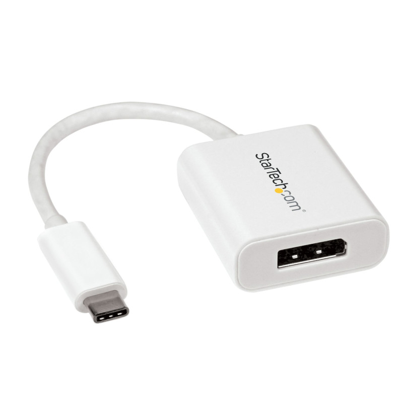 StarTech.com CDP2DPW USB graphics adapter 3840 x 2160 pixels White