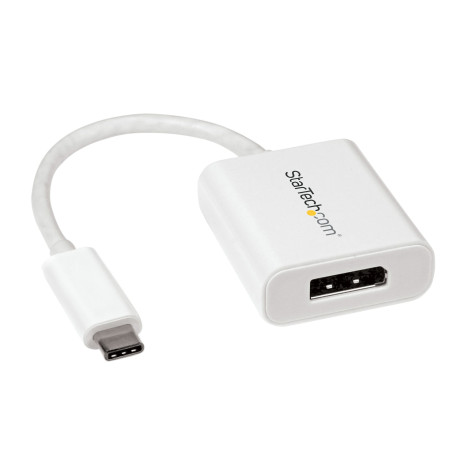 StarTech.com CDP2DPW USB graphics adapter 3840 x 2160 pixels White