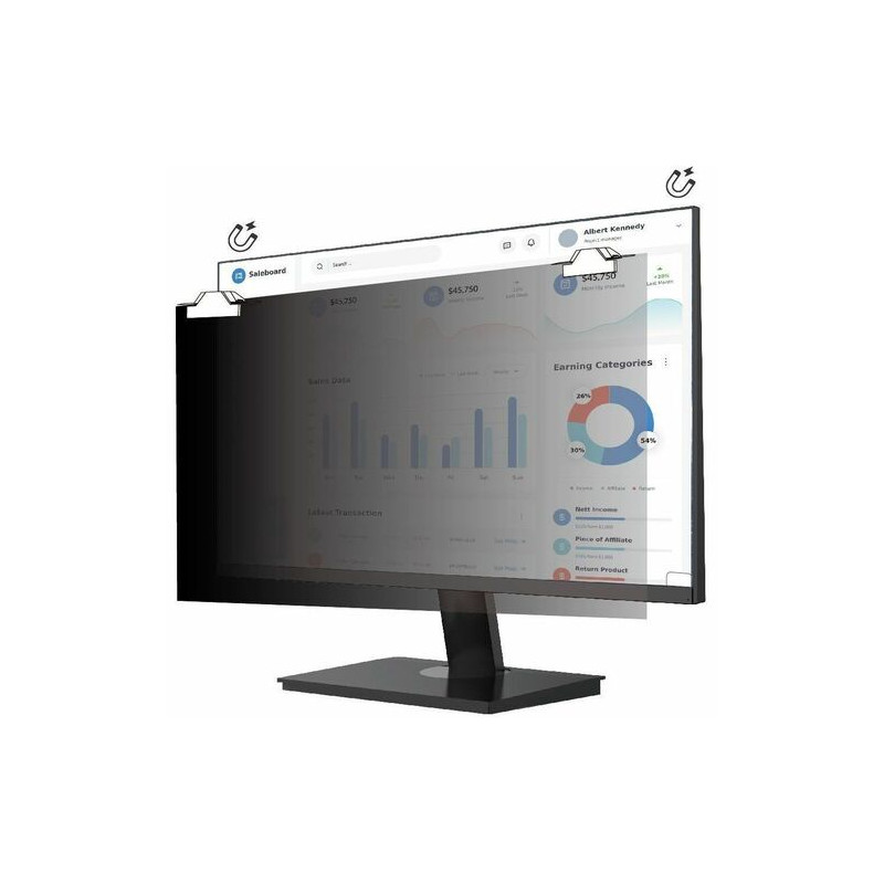 Privacy filter for 60.5 cm (23.8") screen