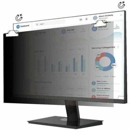 Privacy filter for 58.4 cm (23") screen