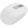 Souris Logitech M196 - Bluetooth - Blanc Cassé
