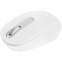 Souris Logitech M196 - Bluetooth - Blanc Cassé