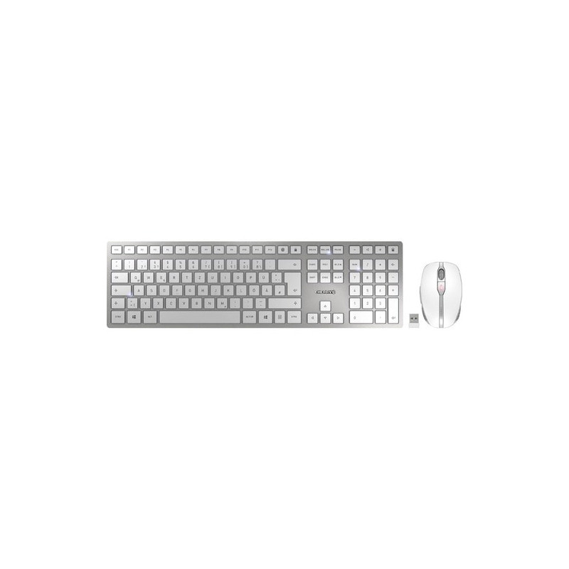Cherry DW 9100 Slim Keyboard and Mouse - AZERTY - Belgian