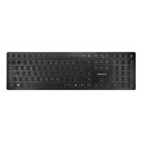 CHERRY KW 9100 SLIM clavier Universel RF sans fil + Bluetooth QWERTY Portuguais Noir, Gris