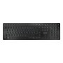 CHERRY KW 9100 SLIM clavier Universel RF sans fil + Bluetooth QWERTY Portuguais Noir, Gris
