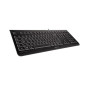 CHERRY KC 1000 keyboard Office USB QWERTY Spanish Black