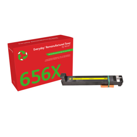 Everyday Yellow Remanufactured Toner compatible with HP 656X (CF462X)