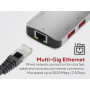 8in1 Pro Studio USB-C 10Gbps Multiport Hub
