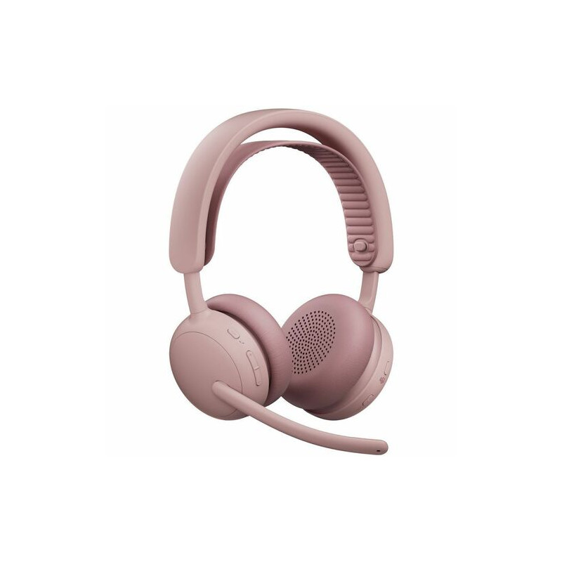 Casque Logitech Zone Wireless 2 ES - Câblé / Sans fil - Rose