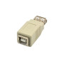 Adaptateur transfert de données - 1 x Type B USB Female
