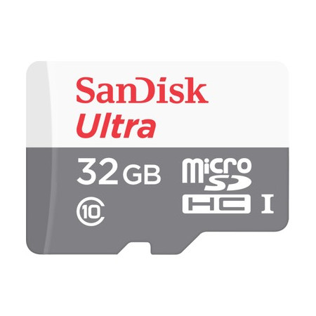 Carte Micro SDHC SanDisk Ultra - 32 Go - Classe 10/UHS-I (U1)