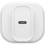 Adaptateur secteur OtterBox 20 W - 1 port USB Type-C - UK - Blanc