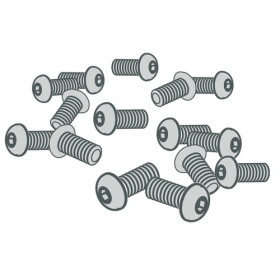 Zebra P1046696-144 printer/scanner spare part/accessory Screw 5 pc(s)